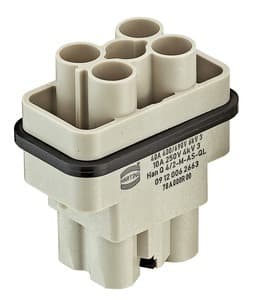 HARTING - Han Q 4/2-M-AS 2,5-6mm²