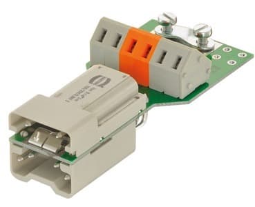 HARTING - Han Brid-Wandd.+ Cu-B Sti-c(G) WagoKlemm
