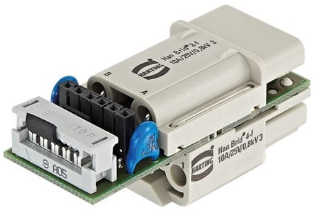 HARTING - Han Brid-bu-c + Cu-Bus-Modul-bu-c (G)