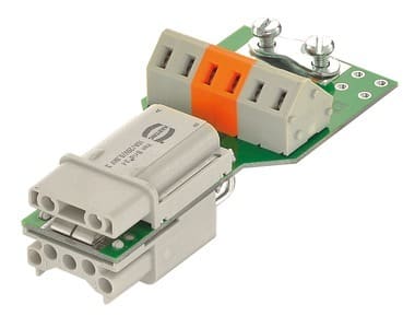 HARTING - Han Brid-Wandd.+ Cu-B. Bu-c(G) WagoKlemm