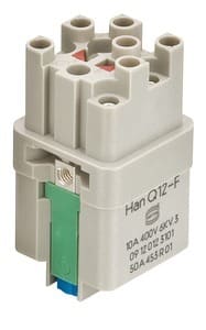 HARTING - Han Q Buchseneinsatz 12-pol. Crimpanschluss 16A Baugr.3A