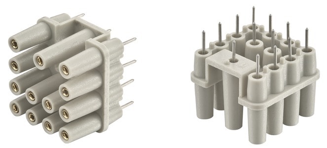 HARTING - Han Q12/0 Leiterplattenadapter