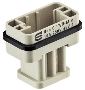 HARTING - Han Q 17/0-M-c 10A