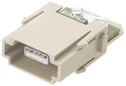 HARTING - Han USB module, male screw terminal