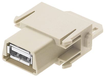 HARTING - Han USB module, female gender changer