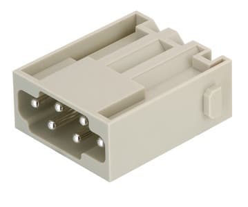 HARTING - Han E Stifteinsatz 6-polig Quick-Lock Anschluss 16A