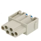 HARTING - Han E Buchseneinsatz 6-polig Quick-Lock Anschluss 16A