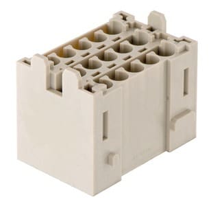 HARTING - Han 15E-M-c Brückenblock