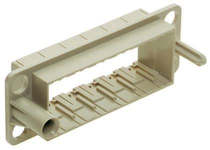 HARTING - Docking Frame for 6 modules, float mount