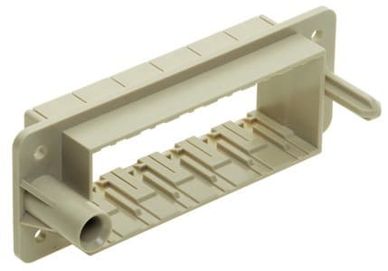 HARTING - Docking Frame for 6 modules, fixed mount