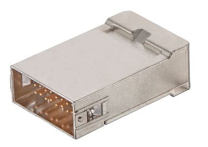 HARTING - Han HD shielded Stiftmodul