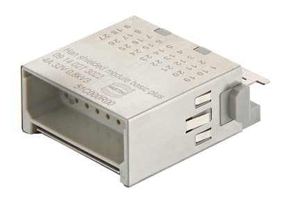 HARTING - Han shielded module basic plus, male