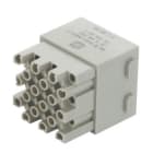 HARTING - Han DD double module, crimp female