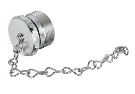 HARTING - M23 AK-s Met. für Geh., Kette 100mm