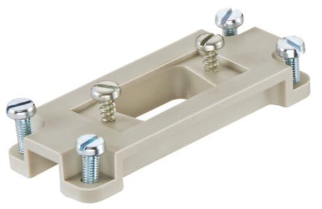 HARTING - Adapterplatte Han 10A - D-Sub 9