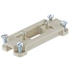 HARTING - Adapterplatte Han 10A - D-Sub 9