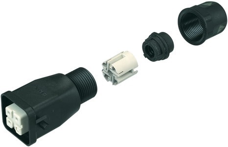 HARTING - Han 3A mit Harax  / Buchse