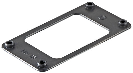 HARTING - fixierte Flanschgummidichtung Han 06B