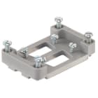 HARTING - Adapterplatte Han 6B - 2x D-Sub 9