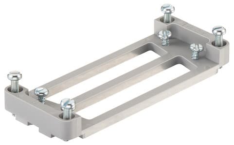 HARTING - Adapterplatte Han 16B - 2x D-Sub 37