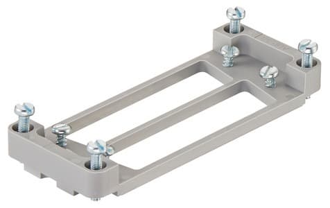 HARTING - Adapterplatte Han 16B - 2x D-Sub 50