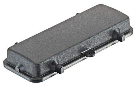 HARTING - Han 24B Abdeckkappe mit Zapfen - sw