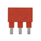 HARTING - Steckbrücke längs, 1x3 rot 16A
