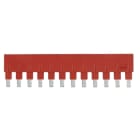 HARTING - Steckbrücke längs, 1x12 rot 16A