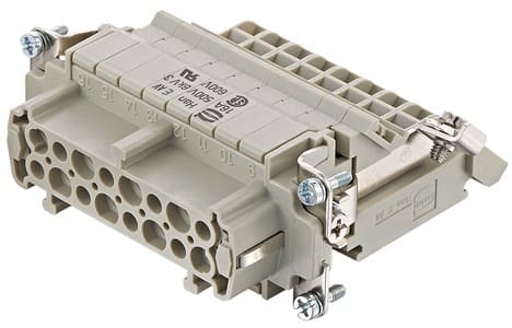 HARTING - Han 16E-AV-F-RECHTS-SK