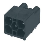 HARTING - Han PushPull Power 4/0 M Löt gewinkelt