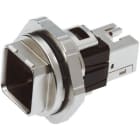 HARTING - Han PP PFT met. circular Bulkhead Cat.6