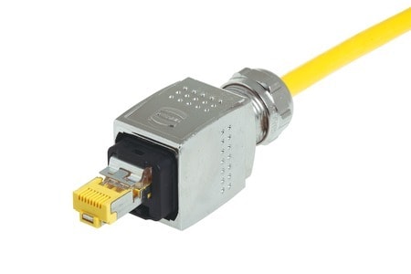 HARTING - Han PP RJ45 10G Metall Steckverb. Set