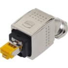 HARTING - Han PP RJ45 10G met. plug set 45° top