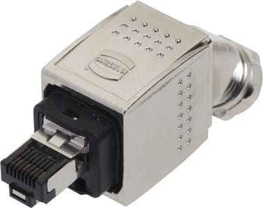 HARTING - Han PP RJ45 PN metal plug set 45° bottom