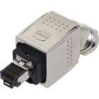HARTING - Han PP RJ45 PN metal plug set 45° bottom