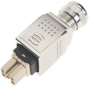 HARTING - Han PushPull Power 4/0-F Metall Crimp