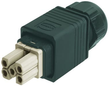 HARTING - Han PP Power 4/0 F Plastic Crimp PG13