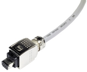 HARTING - Han PP Signal 10-pole plug metal 7-11mm