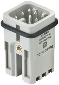 HARTING - Han D Stifteinsatz 8-polig Quick-Lock Anschl. 10A Baugr.3A