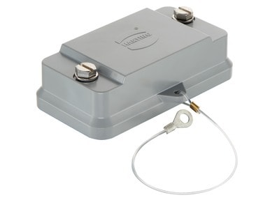 HARTING - Han 10HP Direct Abdeckkappe Geräteseite