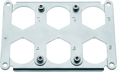 HARTING - Han 48HPR Halterung-M (6X350A)