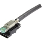 HARTING - Han3A RJ45 Hybrid GL Cat6A insert 8+4p