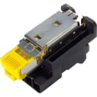 HARTING - Han3A RJ45 Hybrid 10G Einsatz 8+4p IDC