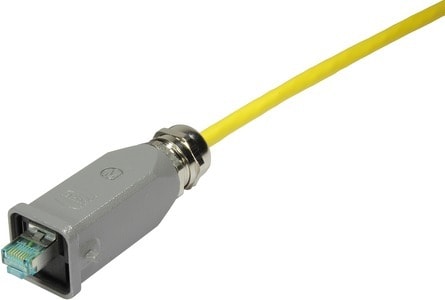 HARTING - Han3A RJ45 GL Cat6A Stvb. 8p met.