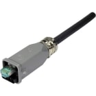 HARTING - Han3A RJ45 Hybrid GL Cat6A Stvb.8+4p met