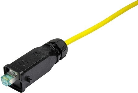 HARTING - Han3A RJ45 GL Cat6A Stvb. 8p plastic