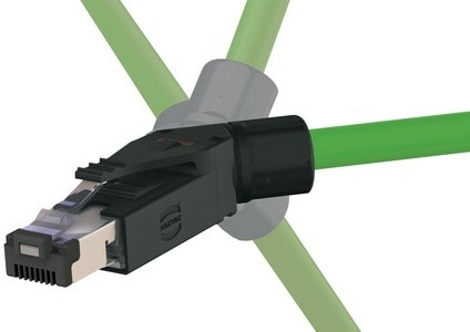 HARTING - RJI RJ45 PN Stvb. Cat5, 4p IDC gew.