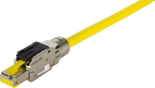 HARTING - RJI MF RJ45 plug Cat6A, 8p IDC straight