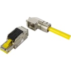 HARTING - RJI MF RJ45 plug Cat6A, 8p IDC angled