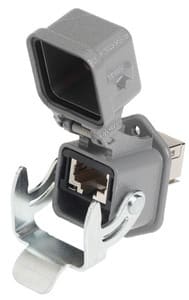 HARTING - Han3A RJ45 10G Cat6 WDF 8p mit Kappe